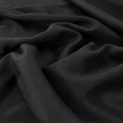 100% Italian Cashmere Jacketing - Black