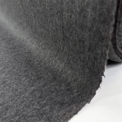 100% Italian Cashmere Jacketing - Grey 10 100% Italian Cashmere Jacketing - Grey -Croft Mill 100 cashmere italian coating grey fine soft wool fabric roll