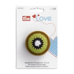Prym Love - Pin Cushion/Fixing Weight - Kiwi -Croft Mill 610331 prym love pin cushion fixing weight kiwi gallery