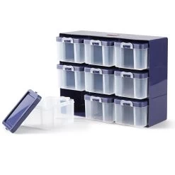 Prym - Organiser Storage Box With 9 Boxes 11 Prym - Organiser Storage Box With 9 Boxes -Croft Mill 612399 prym organiser storage box full gallery