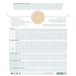 Named - Aina Trousers & Culottes Pattern (UK 4-28) -Croft Mill aina trousers and culottes pattern by named clothing nmp014 9
