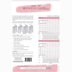 Megan Nielsen - Ash Jeans Sewing Pattern (Sizes 0-20) -Croft Mill ash jeans pattern by megan nielsen mnp2211 11