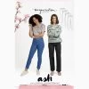 Megan Nielsen - Ash Jeans Sewing Pattern (Sizes 0-20) -Croft Mill ash jeans pattern by megan nielsen mnp2211 cover