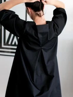 The Assembly Line - Box Pleat Dress Pattern (Sizes XS-2XL) -Croft Mill assembly line box pleat dress 2