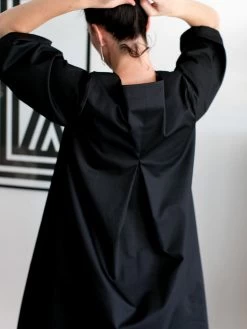 The Assembly Line - Box Pleat Dress Pattern (Sizes XS-2XL) -Croft Mill assembly line box pleat dress 2 gallery