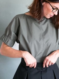 The Assembly Line - Cuff Top Pattern (Sizes XS-4XL) 25 The Assembly Line - Cuff Top Pattern (Sizes XS-4XL) -Croft Mill assembly line cuff top 3