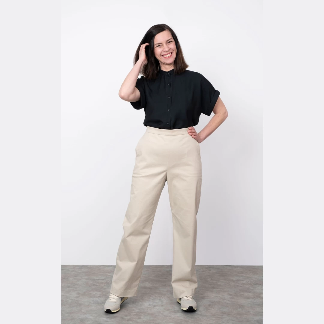 The Assembly Line - Regular Fit Trousers Pattern (Sizes XS-3XL) 3 The Assembly Line - Regular Fit Trousers Pattern (Sizes XS-3XL)