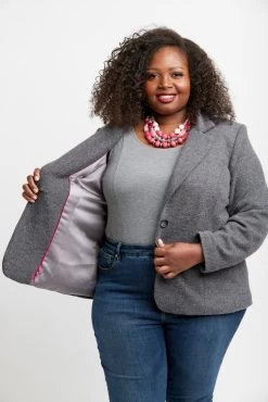 Cashmerette - Auburn Blazer Sewing Pattern (Sizes 12-32) 15 Cashmerette - Auburn Blazer Sewing Pattern (Sizes 12-32) -Croft Mill auburn blazer pattern by cashmerette size 12 32 2