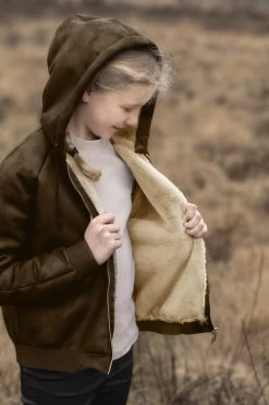 Aviator - Blonde 9 Aviator - Blonde -Croft Mill aviator blonde polyester jacket fabric example