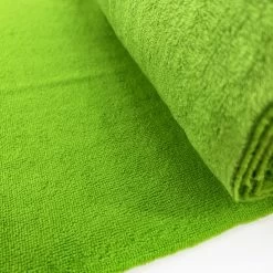 Panda Soft - Spring Green 8 Panda Soft - Spring Green -Croft Mill bamboo viscose cotton towelling fabric panda soft spring green roll