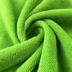 Panda Soft - Spring Green 9 Panda Soft - Spring Green -Croft Mill bamboo viscose cotton towelling fabric panda soft spring green twist2