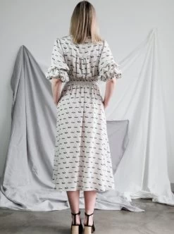 Style Arc - Belle Woven Dress Pattern (UK 4-16) -Croft Mill belle woven dress pattern style arc 3