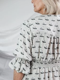 Style Arc - Belle Woven Dress Pattern (UK 4-16) -Croft Mill belle woven dress pattern style arc 5