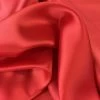 Bemberg™ Cupro - Rose -Croft Mill bemberg cupro red cellulose fibre lining fabric rose close up