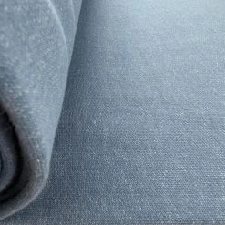 Marl Sweatshirt - Sky Blue -Croft Mill blue cotton elastane marl sweatshirt fabric roll