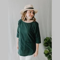 Sew To Grow - Bondi Top Pattern (Extension Pack) (Sizes XS-4XL) -Croft Mill bondi top extension pattern by sew to grow stgp021 3