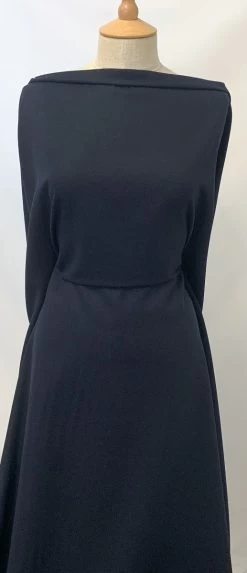 Brambrook - Barathea 11 Brambrook - Barathea -Croft Mill brambrook barathea navy british wool barathea jacketing cloth dress