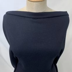 Brambrook - Barathea 10 Brambrook - Barathea -Croft Mill brambrook barathea navy british wool barathea jacketing cloth neck