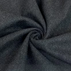 Brambrook - Tweed 7 Brambrook - Tweed -Croft Mill brambrooks tweed dark grey fine woollen twilled suiting jacketing fabric close up fabric photo