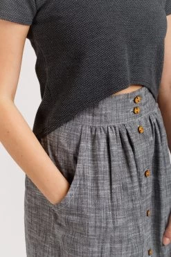 Megan Nielsen - Briar Sweater & T-Shirt Pattern (Sizes 0-20) -Croft Mill briar sweater and t shirt pattern by megan nielsen 5