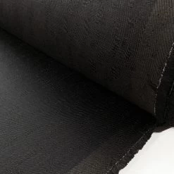 Brownie Points -Croft Mill brownie points two tone fine wool black brown suiting fabric roll