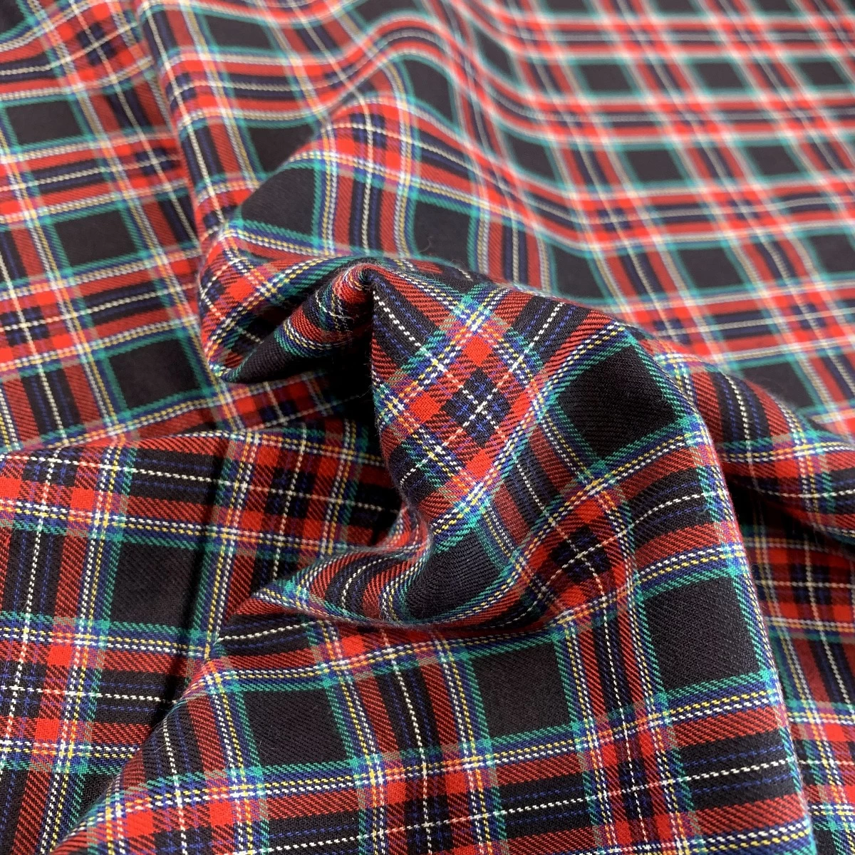 Brushed Tartan - Benjamin - Blue 3 Brushed Tartan - Benjamin - Blue