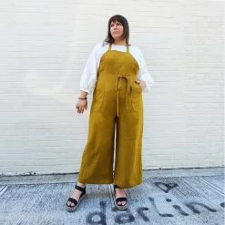 Sew House Seven - Curvy Burnside Bibs Pattern (Sizes 18-34) 10 Sew House Seven - Curvy Burnside Bibs Pattern (Sizes 18-34) -Croft Mill burnside bibs 18 34 sew house seven 1