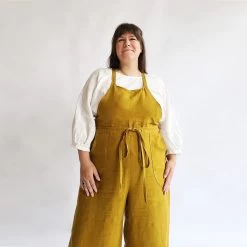 Sew House Seven - Curvy Burnside Bibs Pattern (Sizes 18-34) 11 Sew House Seven - Curvy Burnside Bibs Pattern (Sizes 18-34) -Croft Mill burnside bibs 18 34 sew house seven 2