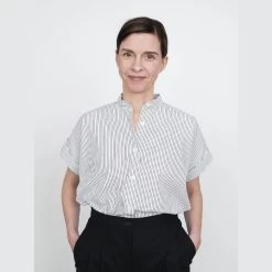 The Assembly Line - Cap Sleeve Shirt Pattern (XS-3XL)