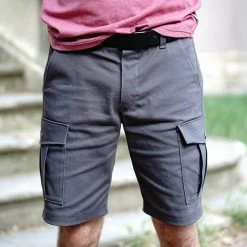 Wardrobe By Me - Men’s Cargo Shorts Pattern (Sizes 27-36) 18 Wardrobe By Me - Men’s Cargo Shorts Pattern (Sizes 27-36) -Croft Mill cargo shorts pattern wardrobe by me 3