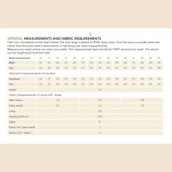 Wardrobe By Me - Men’s Cargo Shorts Pattern (Sizes 27-36) 14 Wardrobe By Me - Men’s Cargo Shorts Pattern (Sizes 27-36) -Croft Mill cargo shorts pattern wardrobe by me imperial