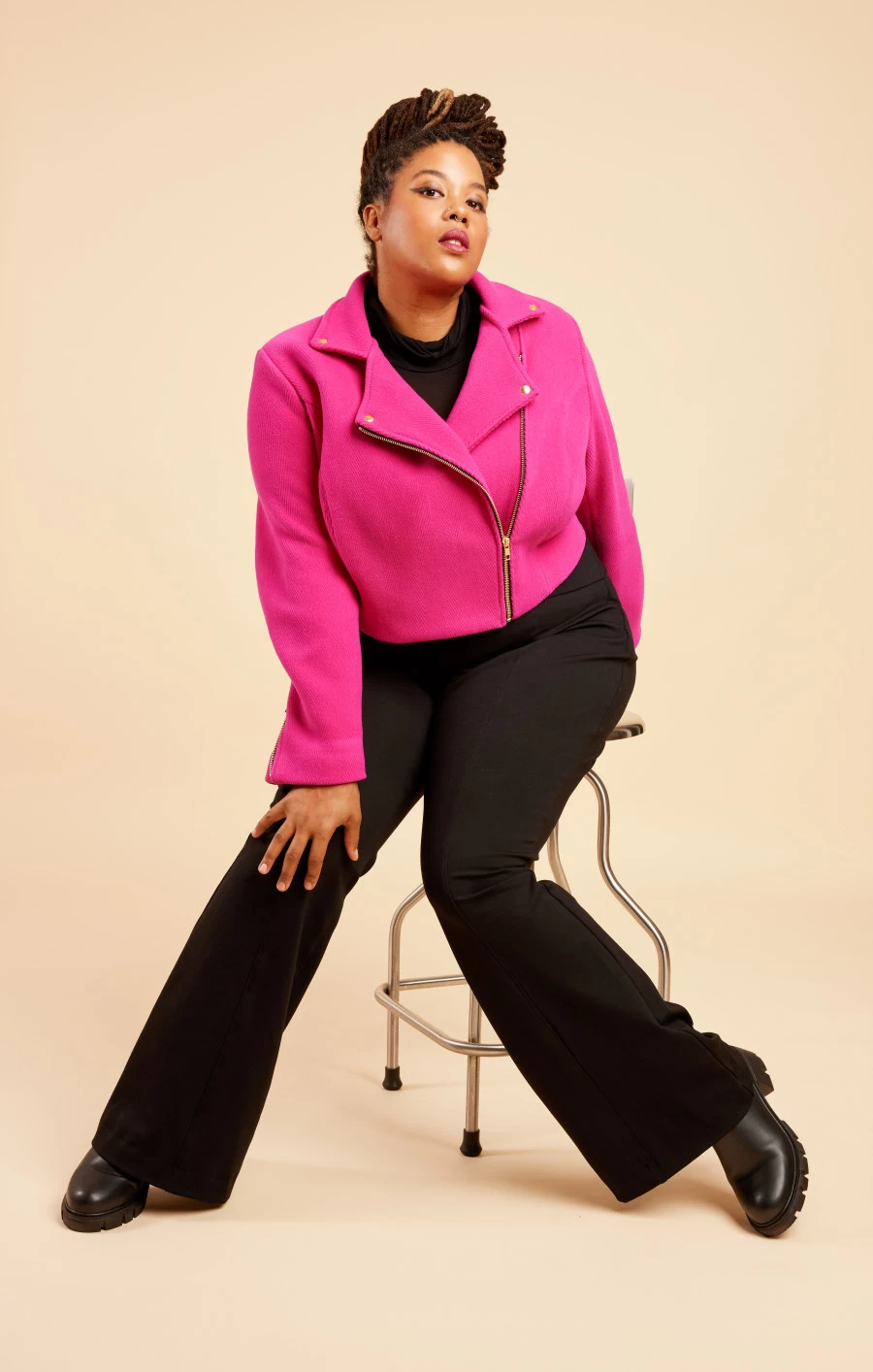 Cashmerette - Canton Moto Jacket Pattern (Sizes 12-32) 6 Cashmerette - Canton Moto Jacket Pattern (Sizes 12-32) - Image 4