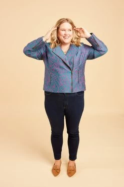 Cashmerette - Canton Moto Jacket Pattern (Sizes 12-32) 20 Cashmerette - Canton Moto Jacket Pattern (Sizes 12-32) -Croft Mill cashmerette canton moto jacket sewing pattern 12 32 7