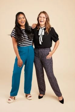 Cashmerette - Meriam Trousers Pattern (Sizes 0-16) -Croft Mill cashmerette meriam trousers sizes 0 16 1