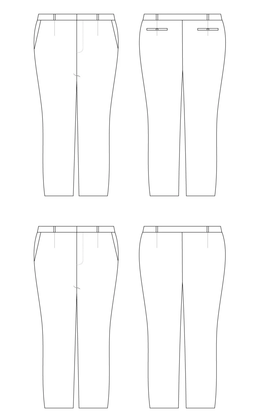Cashmerette - Meriam Trousers Pattern (Sizes 12-32) 12 Cashmerette - Meriam Trousers Pattern (Sizes 12-32) - Image 10