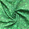 Remnant - Christmas Craft โ Glitter Stars โ Green (2.2m) 2 Remnant - Christmas Craft โ Glitter Stars โ Green (2.2m) -Croft Mill christmas cotton all the stars green christmas star fabric cud 2