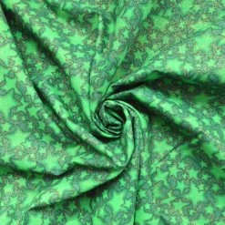 Remnant - Christmas Craft – Glitter Stars – Green (2.2m)