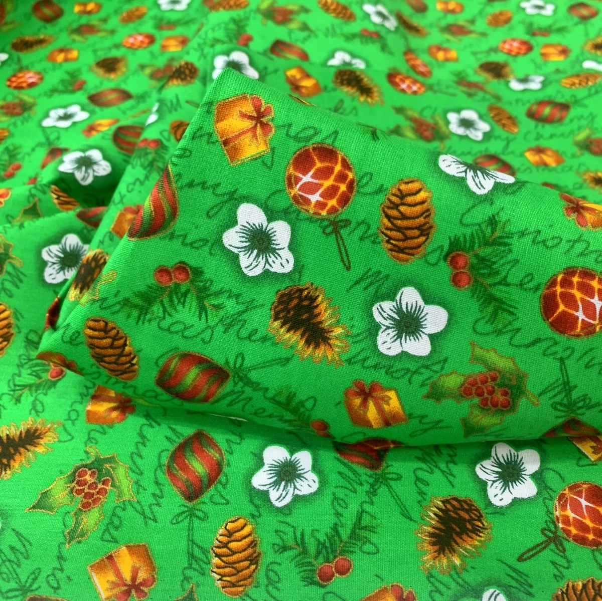 Stof Fabric - Christmas Acorn 4 Stof Fabric - Christmas Acorn - Image 2