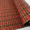 Christmas Tartan - Red -Croft Mill christmas tartan red roll