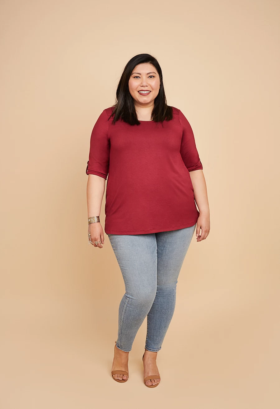 Cashmerette - Concord T-Shirt Sewing Pattern (Sizes 12-32) - Image 9