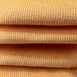 The Final Countdown - Satsuma -Croft Mill cord fabric final countdown satsuma front