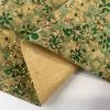 Cork - Maddison - Green -Croft Mill cork maddison green craft fabric metallic floral fold