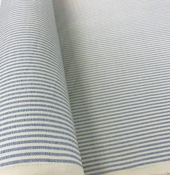 Cotton Canvas - Chain Gang - Blue