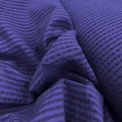 Proper Seersucker - Navy Indigo Stripe 8 Proper Seersucker - Navy Indigo Stripe -Croft Mill cotton dress fabric proper seersucker navy indigo stripe cu