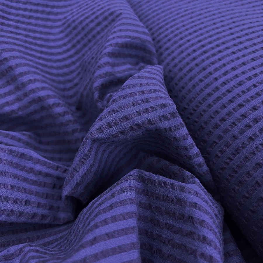 Proper Seersucker - Navy Indigo Stripe 5 Proper Seersucker - Navy Indigo Stripe - Image 3