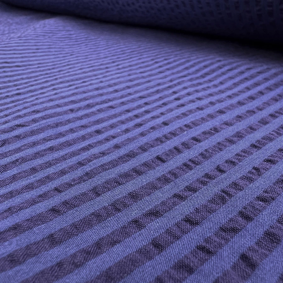 Proper Seersucker - Navy Indigo Stripe 3 Proper Seersucker - Navy Indigo Stripe