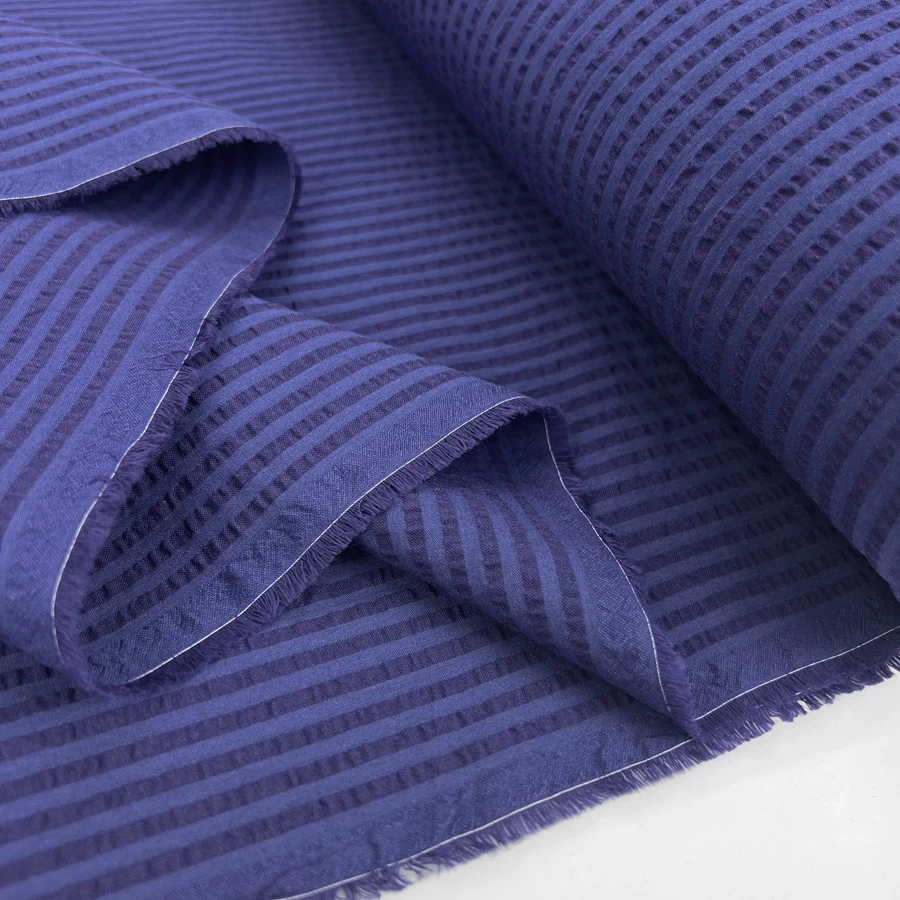 Proper Seersucker - Navy Indigo Stripe 6 Proper Seersucker - Navy Indigo Stripe - Image 4