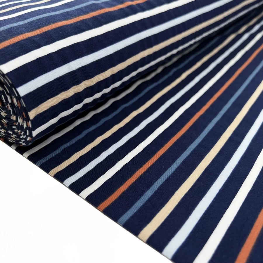 Cotton Jersey - Papa Stripe - Image 2