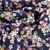 Poplin Styles - Matilda -Croft Mill cotton poplin fabric blue pink floral print styles matilda cu