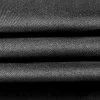 The Return Of Zorro -Croft Mill cotton sateen suiting fabric black the return of zorro front